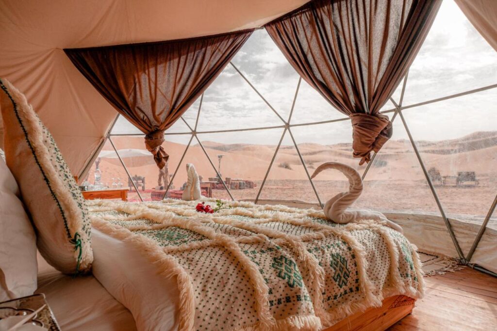 Acampamento de luxo no deserto do Saara - Xtravel