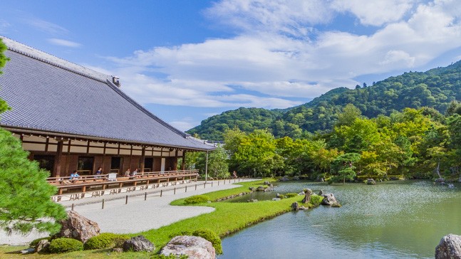 templo com jardins no Japão - Xtravel