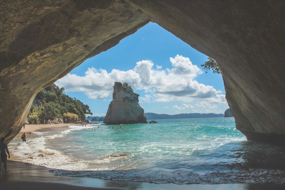 Cathedral Cove Ilha do Norte Nova Zelândia - Xtravel