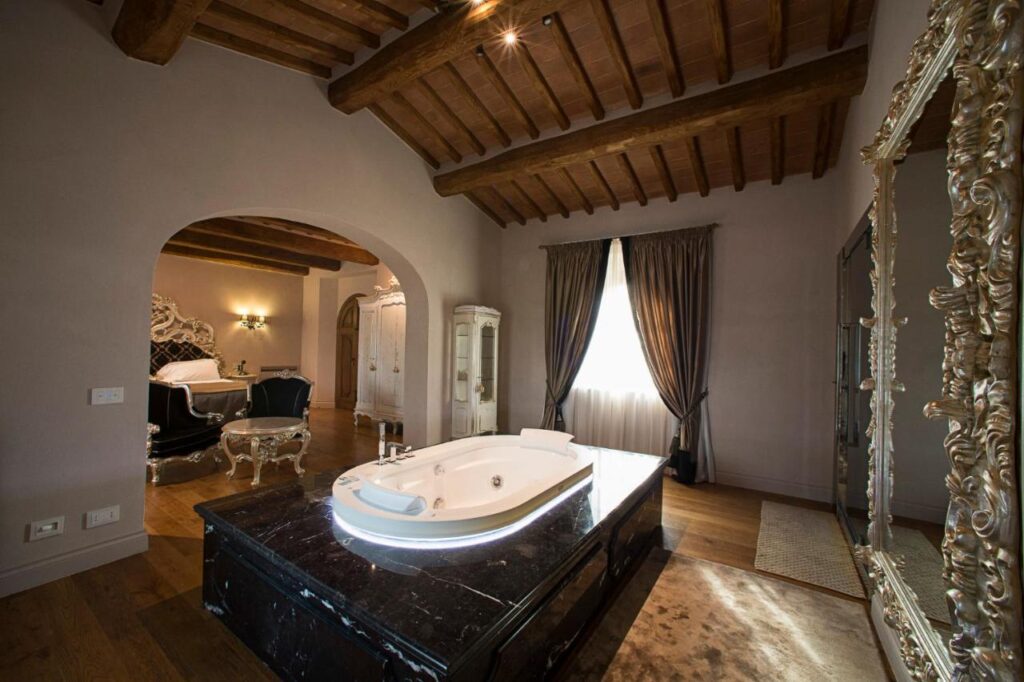hotel de luxo com hidro na Toscana - Xtravel