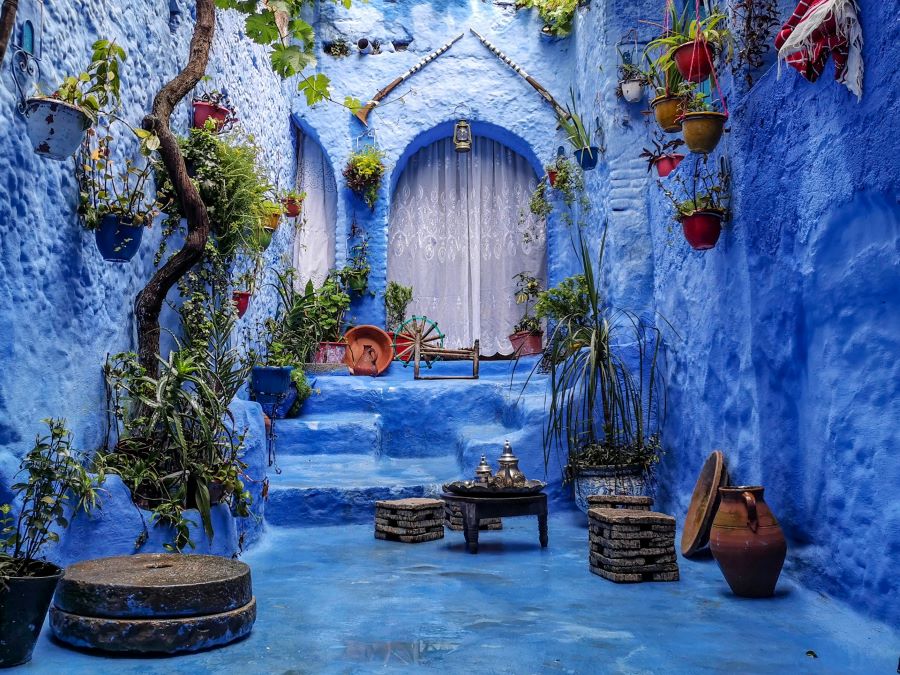 Cidade Azul Marrocos - Xtravel