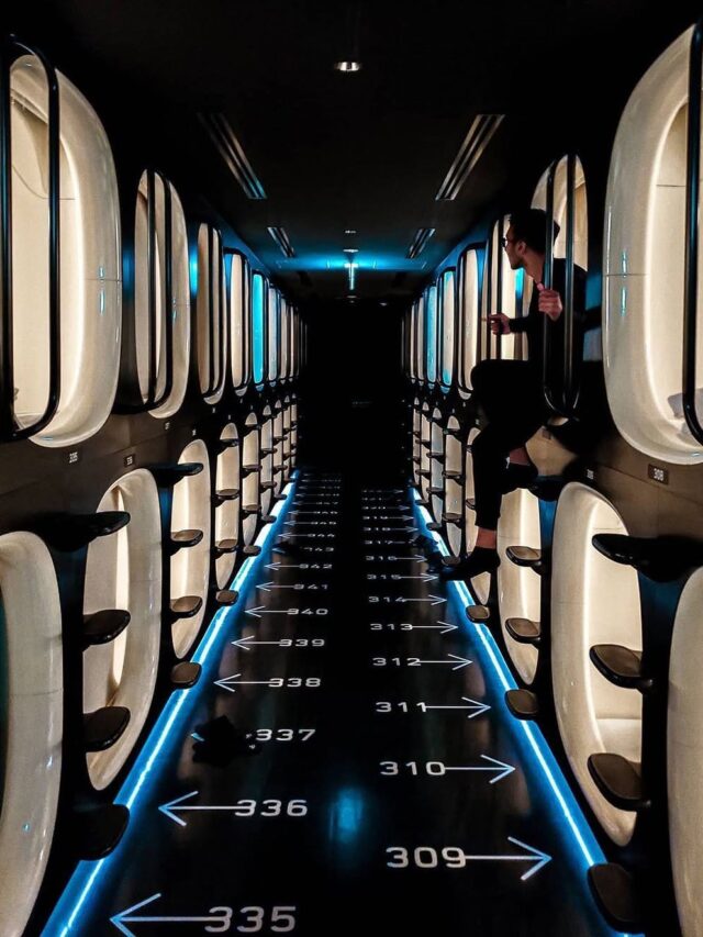 hotéis cápsula Japão - Xtravel